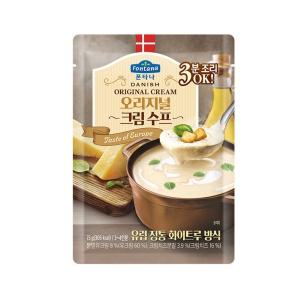 폰타나 데니쉬 오리지널 크림 수프 75g 파우치 x 10개