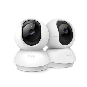 Tapo 2팩 초고화질 2K 300만화소 가정용 홈 CCTV 360도 무선 카메라 512GB 저장 지원