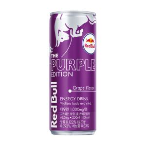 레드불(Red Bull) 퍼플 에디션 에너지드링크 250ml x 6개 / 고카페인 탄산음료