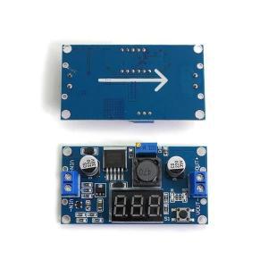 스텝다운 조절식 전원 공급 장치 모듈, LED 디스플레이 전압계, 조정기 변환기, LM2596, DC4.0 ~ 1.3-37V