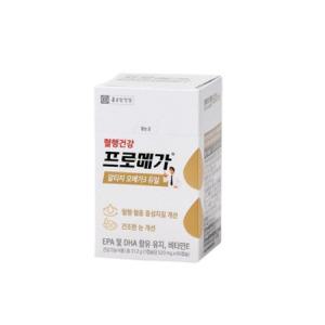 종근당건강 프로메가 알티지 오메가3 듀얼 520mg 60캡슐 3개