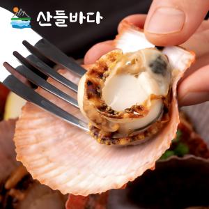 [산들바다] 국내산 자숙 비단 가리비살 100g 5개 순살