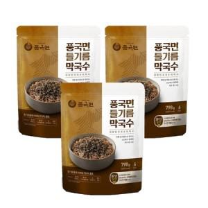 풍국면 들기름 막국수 798g x 3 간편한 맛있는 식사 혼밥 자취 캠핑