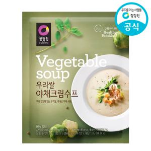 청정원 우리쌀 야채크림수프 60g