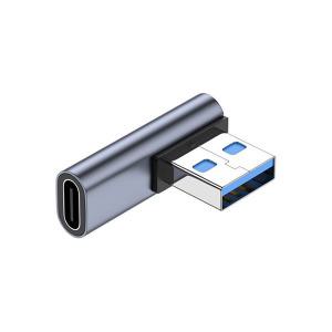 Coms JA123 USB 3.1 Type C to A OTG 꺾임젠더/10Gbps