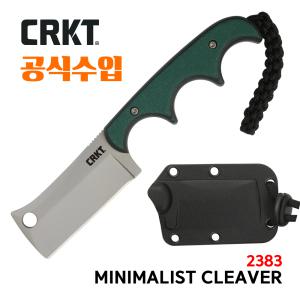 CRKT 나이프 정품공식수입 미니멀리스트 클리버 2383 픽스드 택티컬 캠핑칼 정글도 백패킹 등산 풀탱