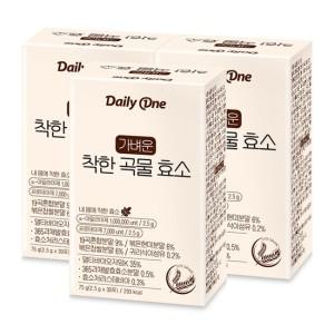 가벼운 착한 곡물 효소 혼합 유산균 2.5g X 30포 3통