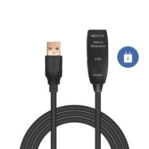 넥스트유 NEXT-USB20PW USB2.0 유전원 리피터 연장케이블 20M