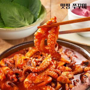 맛짱 쭈꾸미 캠핑음식 가정용 요리 양념 쭈꾸미볶음 밀키트 300g 3팩