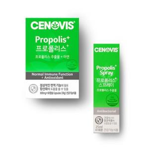 세노비스 프로폴리스 60캡슐 + 프로폴리스 스프레이 25ml