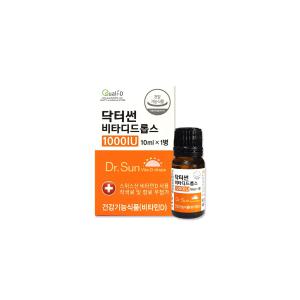 닥터썬 비타디드롭스 1000IU 10ml 어린이 아기 키즈 비타민디 액상비타민D