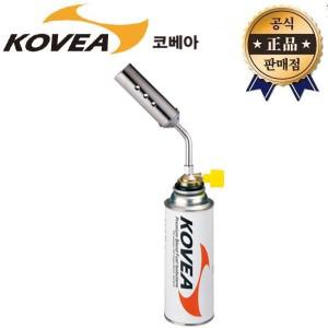 코베아 가스토치 KT-2008 로켓토치 수동점화 화력조절 원터치결합 부탄 가스 토치 캠프파이어