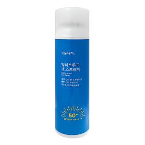 식물나라 산소수 워터프루프 선스프레이 SPF50+ 100ml