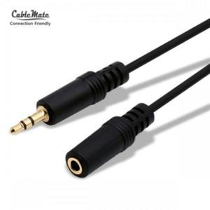 CableMate 3.5스테레오 AUX 연장 케이블 2M CM3523 ST3.5mm 암수타입 오디오 3극 STEREO 금도금커넥터