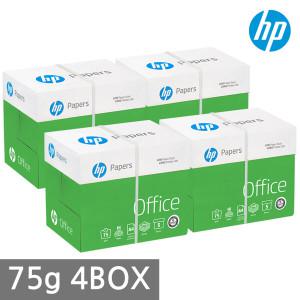 HP A4 복사용지(A4용지) 75g 2500매 4BOX