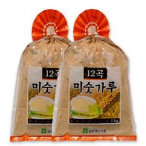 대용량 12곡미숫가루1kg 12개/검은곡물1kg 6개 택1