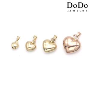 14K 18K 러블리 펜던트 6mm,9mm,12mm,15mm 하트 통통 팬던트