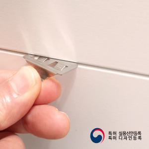 아트월걸이 무타공액자고리 후크 틈새고리