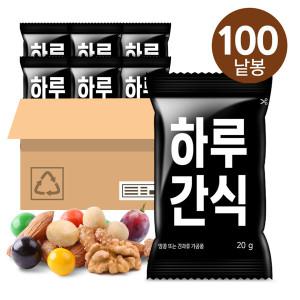 [하루견과] 하루간식 20gx100봉 / 6가지믹스넛/ 고소달콤바삭