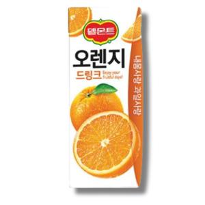 트레비 델몬트 오렌지 드링크 190ML 48개