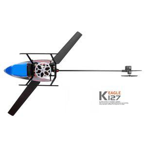 Parkten Wltoys V911S 업그레이드 K127 2.4G 4CH 6G 자이로 에일러론리스 RC 헬리콥터 RTF 비행기 어린이