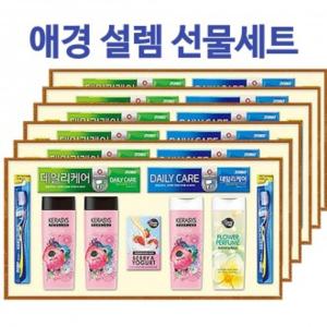 생활용품 설 치약 선물세트(6세트) 추석 설 비누 애경 린스 샴푸 바디워시 가성비