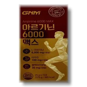 GNM자연의품격 아르기닌 6000 맥스 25g x 15포