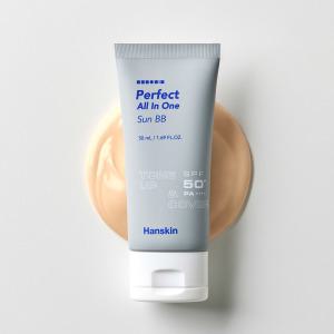 한스킨 퍼펙트 올인원 선 비비 SPF50+ 50ml