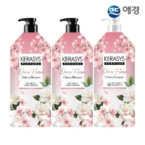 케라시스 디어플로라 체리블라썸 퍼퓸 샴푸 1.5L 2개+린스 1.5L 1개