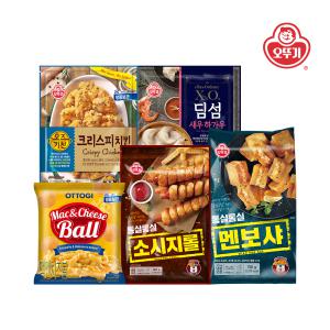 [오뚜기] 통실통실 멘보샤 756g x 2개 외 소시지롤/맥앤치즈볼/오감포차/치킨/만두 모음