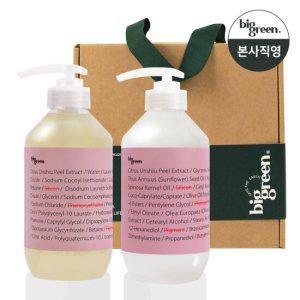 534689 선물세트빅그린 임산부 샴푸 500ml+임산부트리트먼트500ml