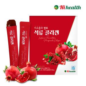 [하이헬스]이소플라 발효 석류 콜라겐 젤리 스틱 (20g x 80포) 1박스