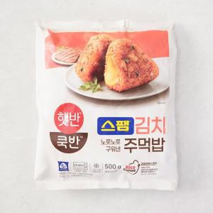 CJ 햇반쿡반 스팸김치주먹밥  500g