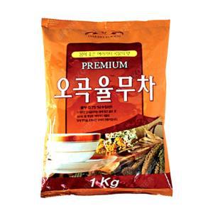 대호 오곡율무차 1kg 12개 자판기용 곡물차 오곡차 라떼