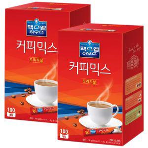 맥스웰하우스 오리지날 커피믹스 200T 100개입x2개 커피 맥심 맥스웰