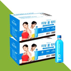 푸드올로지 터보붐워터 제로슈가 파란통 파란물 다이어트 음료 500ml 24개입X2세트