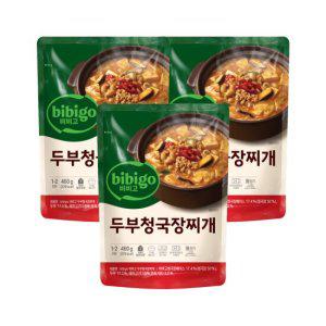 비비고 두부청국장찌개 460g x3개