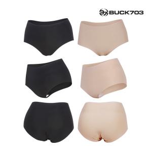 BUCK703 땡처리 SALE 몸매보정 무봉제 속옷 하의 심리스 노라인 삼각 롱 팬티 복대 여성속옷