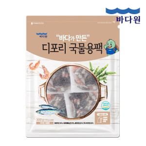 [바다원] 디포리 국물용팩 300g(15gx20개입)x2봉