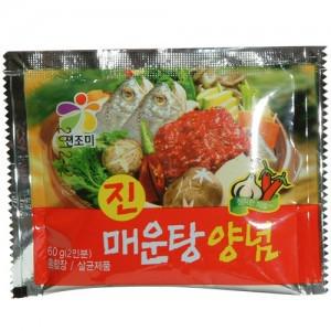 진조미식품 매운탕양념 60g 매운탕 생선찌개