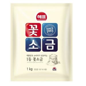 해표 꽃소금1kg x 5개