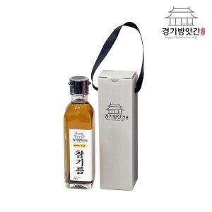 경기방앗간 저온압착방식 방앗간 통깨 국산 참기름 180ml/300ml(국산)