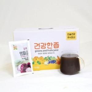 건강즙 자색 양파즙 100ml 50포