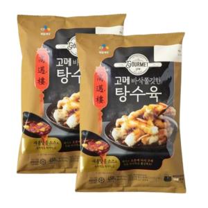 CJ제일제당 고메 바싹쫄깃한 탕수육 450g x 2개