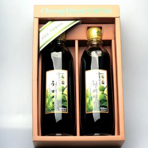 홍쌍리 매실청 매실엑기스 매실원액 매실액 임산부 매실청 600ml 2병 선물세트