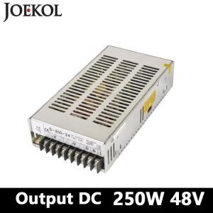 파워서플라이 스위칭 전원 공급 장치 250W 48v 5.2A, 단일 출력 Smps Led 스트립, AC110V/220V 변압기-DC 4