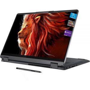 Lenovo Flex 5 14 2in1 노트북 WUXGA 터치스크린 디스플레이 AMD Ryzen 5500U 16GB RAM 1TB PCIe SSD 블루