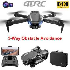 카메라 헬기 회피 장애물 RC 신상품 c128 듀얼 HD FPV rcc186 셀카 폴더블 헬리콥터