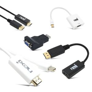 DP to HDMI VGA DVI RGB 미니 디스플레이포트 젠더 케이블 컨버터 MiniDP DPtoHDMI DPHDMI