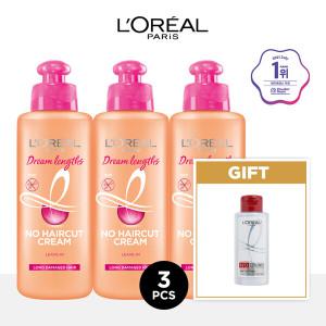 [H몰기획]로레알파리 드림랭스 노 헤어컷 크림 200ml 1+1+1+본드리페어 샴푸 100ml